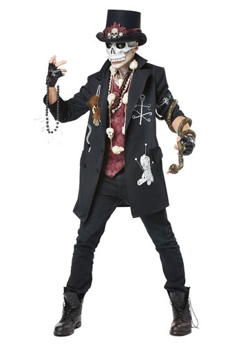 Men's Plus Size Voodoo Dude Costume