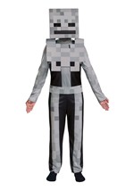 Child Minecraft Classic Skeleton Costume Alt 4