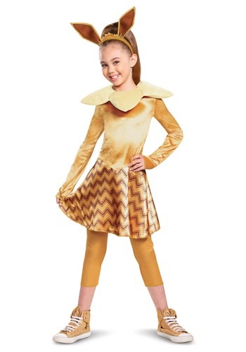 Girls Pokemon Deluxe Eevee Costume