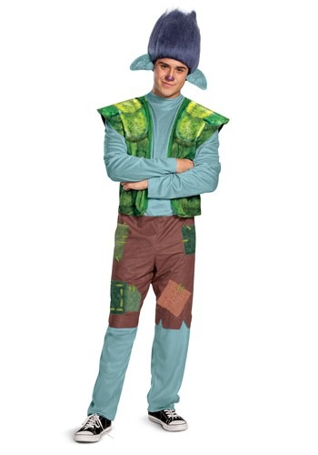 Trolls World Tour Men's Branch Costume