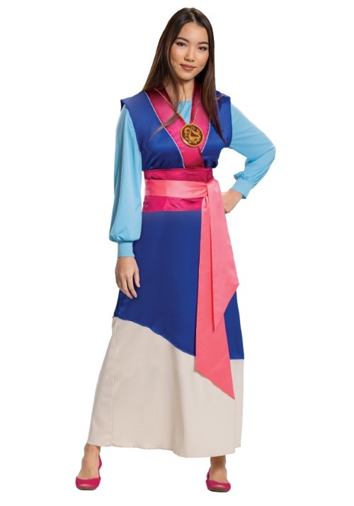 Mulan Women's Blue Dress Costume