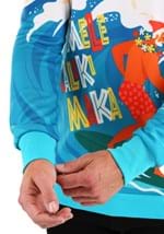 Adult Mele Kalikimaka Surfing Santa Ugly Christmas Sweater5