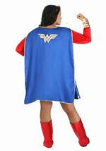 Wonder Woman Plus Size Adult Long Sleeve Dress Costume Alt 7