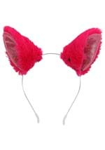 Magenta Anime Cat Ears Pink Headband Alt 2