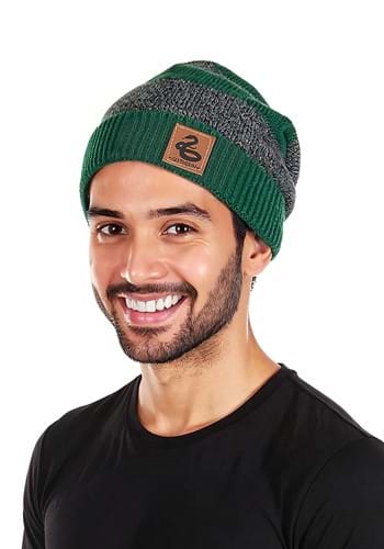 Slytherin Heathered Knit Beanie Alt 6
