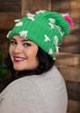 Cactus Knit Slouch Beanie