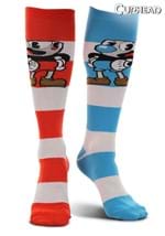 Cuphead & Mugman Striped Knee High Socks