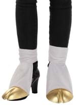 Unicorn Costume Back Hooves Gold