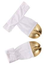 Unicorn Costume Back Hooves Gold Alt 2
