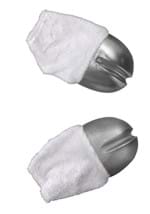 Unicorn Costume Front Hooves Silver Alt 3