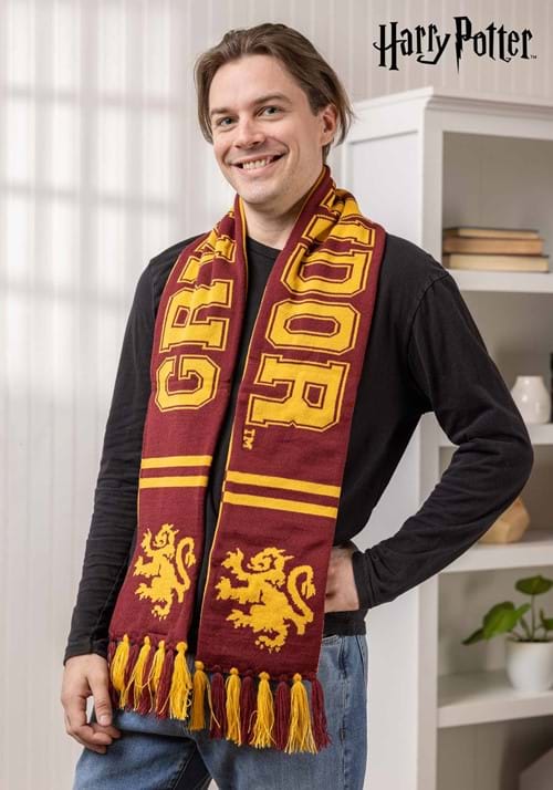 Gryffindor Reversible Knit Scarf