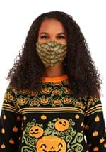 Adult Pumpkins Pattern Sublimated Face Mask Alt 2