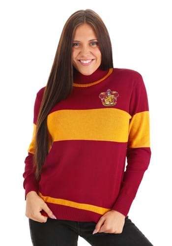 Adult Lightweight Gryffindor Quidditch Sweater Alt 4