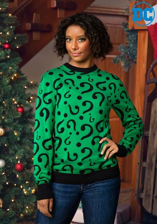 The Riddler Ugly Christmas Sweater for Adults update main-1-