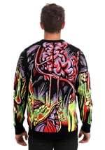 Face the Monster Halloween Sweater for Adults Alt 2