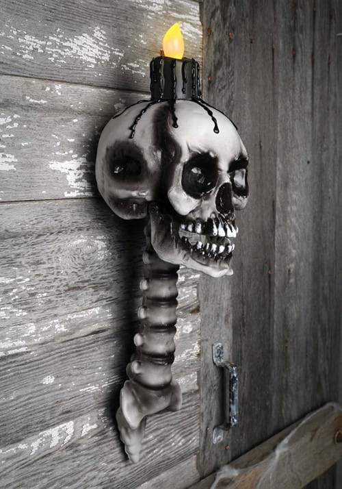 Light Up Skull Torch