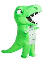 Inflatable Adult Green Dino Costume Alt 2