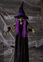 67 Hanging Light Up Witch