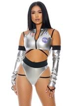 Women's to the Moon Astronaut Costume Alt 2