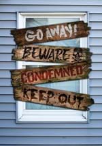 Haunted Window Boards w/ Words