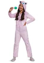 Pokemon Jigglypuff Hooded Jumpsuit Classic Costume Alt 1