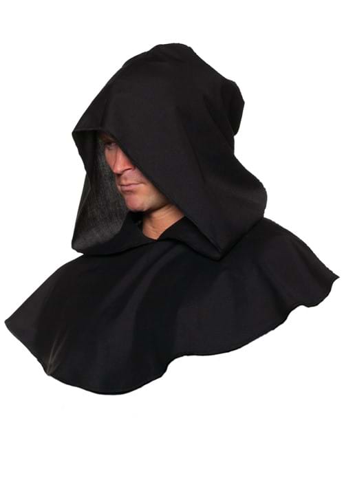 Adult Reaper Hood Black