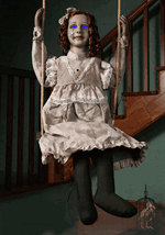 Animated Swinging Decrepit Doll-0