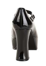 Womens Patent Faux Leather Mary Jane Shoes Alt 1