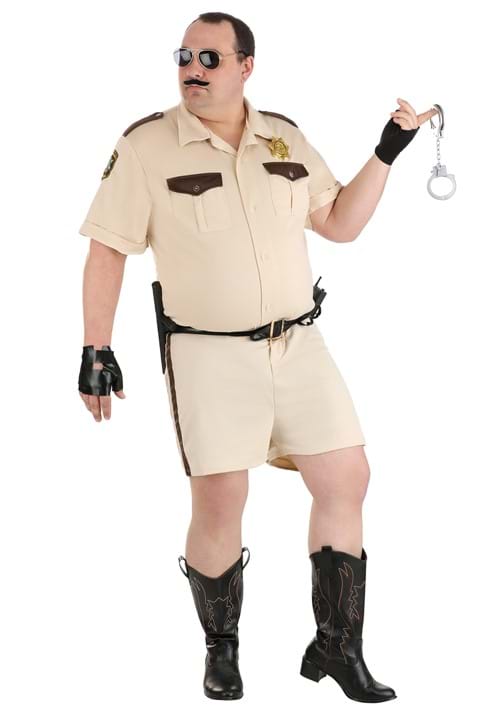 Reno 911 Deluxe Plus Size Adult Lt Dangle Costume