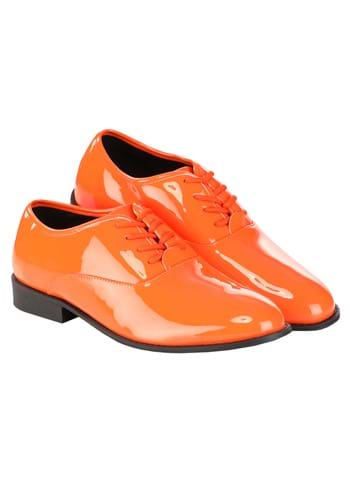 Orange Shiny Tuxedo Shoe