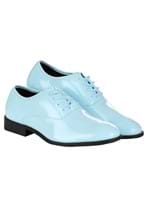 Powder Blue Shiny Tuxedo Shoe