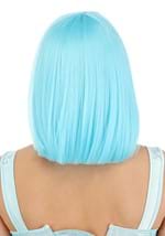Womens Bright Blue Bob Wig Alt 1