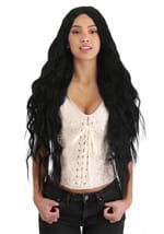 Deep Black Long Wavy Wig