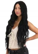 Deep Black Long Wavy Wig Alt 2