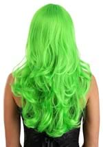 Bright Green Full Wavy Wig Alt 1