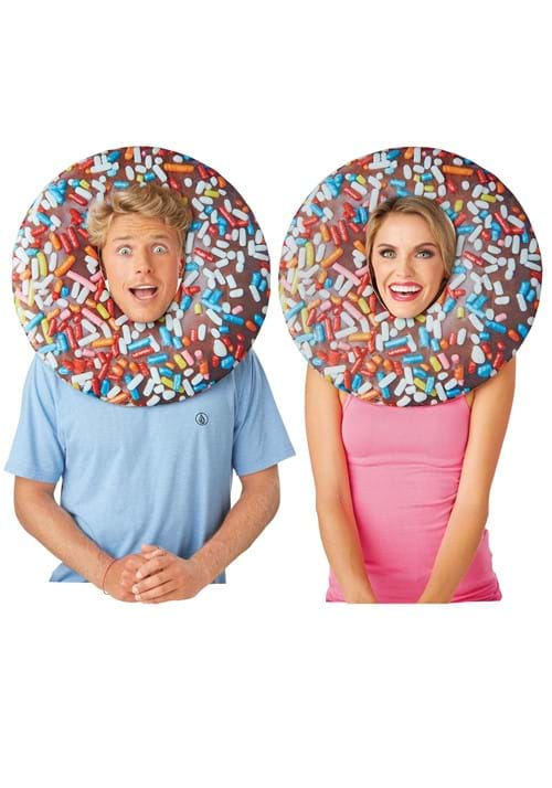 Chocolate Sprinkle Donut Mask