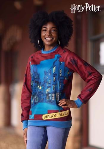 Adult Diagon Alley Harry Potter Unisex Sweater