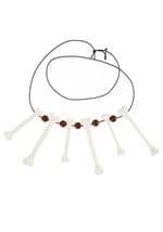 Classic Bone Costume Necklace Alt 2
