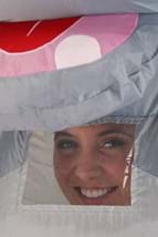 Adult Inflatable Ballerina Hippo Costume Alt 3