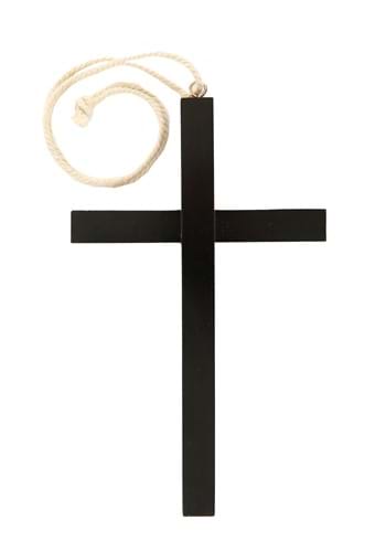 Black Wood Monk Cross Prop