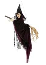 Flying witch with broom 20 warm lights& voice Alt 1
