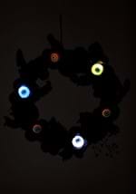 Wreath with 3 bulbs color change LED light Alt 1