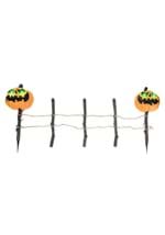 Pumpkin fence w/green light Alt 2