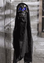 Hanging Skull w/ Color Change LED Alt 4