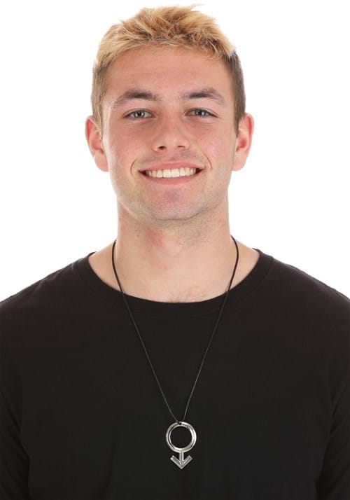 Male Gender Pendant Costume Necklace