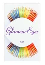 Rainbow Glamour Eyelashes