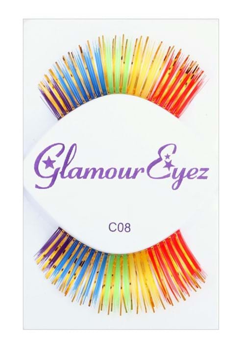 Rainbow Glamour Eyelashes