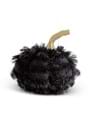 4" Black Eyelash Fringe Pumpkin