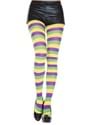 Mardi Gras Stripped tights