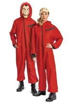 Money Heist Adult Jumpsuit w/Mask Costume